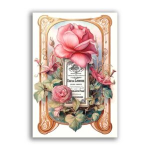 GF-FLOWERS-075. Rice paper large format