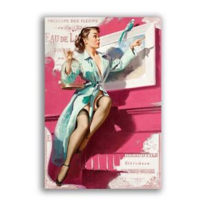 GF-PIN-UP-023. Rice paper large format