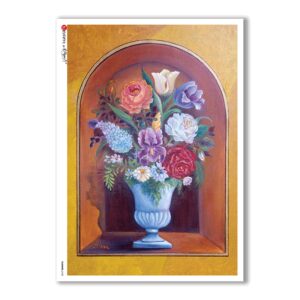 FLOWERS-0150. Rice Paper flowers for decoupage.