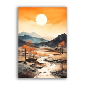 GF-LANDSCAPE-054. Rice paper large format