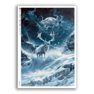 ANIMALS-0250. Animals Rice Paper for decoupage.