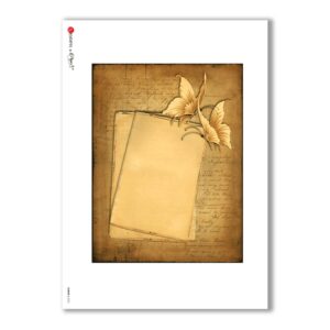 ALBUM-L-0053. Rice Paper album for decoupage.