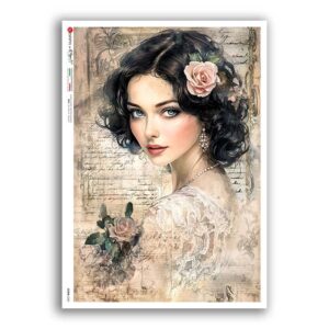 SCENE-0208. Pictorial Rice Paper for decoupage.