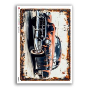VEHICLES-0077. Vehicles Rice Paper for decoupage.