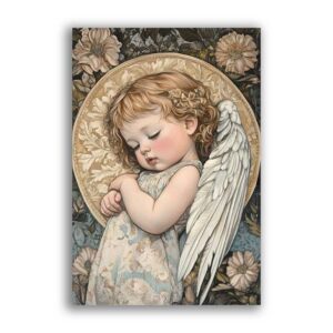 GF-BABY-021. Rice paper large format