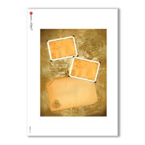 ALBUM-L-0055. Rice Paper album for decoupage.