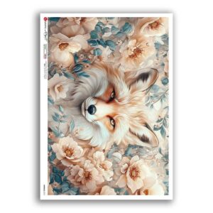 ANIMALS-0272. Animals Rice Paper for decoupage.