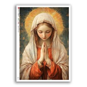 CULT-0189. Holy Rice Paper for decoupage.