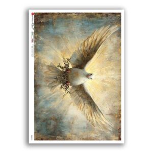 CULT-0191. Holy Rice Paper for decoupage.