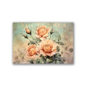GF-FLOWERS-106. Rice paper large format