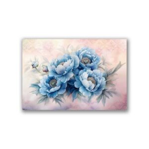 GF-FLOWERS-107. Rice paper large format