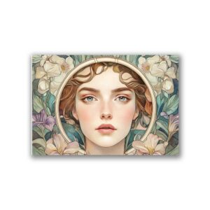GF-ART NOUVEAU-053. Rice paper large format