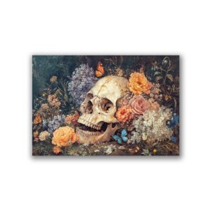 GF-SKULLS-042. Rice paper large format