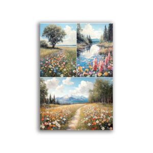 GF-LANDSCAPE-068. Rice paper large format