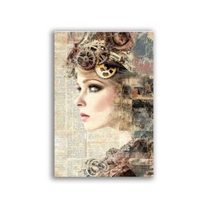 GF-STEAMPUNK-002. Rice paper large format