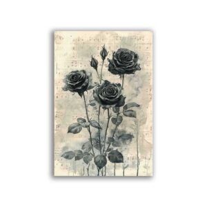 GF-FLOWERS-110. Rice paper large format