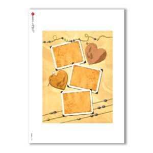 ALBUM-L-0060. Rice Paper album for decoupage.