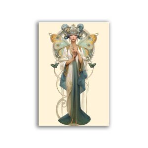 GF-ART NOUVEAU-056. Rice paper large format