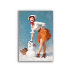 GF-PIN-UP-030. Rice paper large format