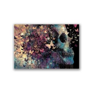 GF-SKULLS-046. Rice paper large format