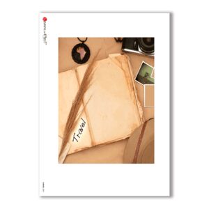 ALBUM-L-0061. Rice Paper album for decoupage.