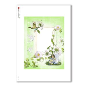 ALBUM-L-0070. Rice Paper album for decoupage.