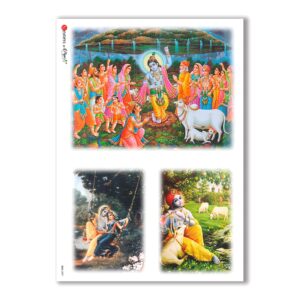 CULT-0007. Holy Rice Paper for decoupage.