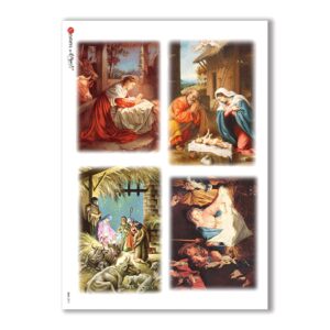 CULT-0011. Holy Rice Paper for decoupage.