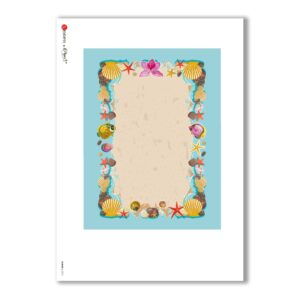 ALBUM-L-0073. Rice Paper album for decoupage.