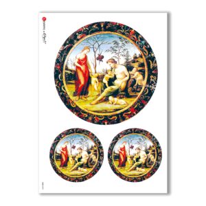 CULT-0020. Holy Rice Paper for decoupage.