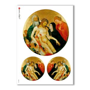 CULT-0023. Holy Rice Paper for decoupage.