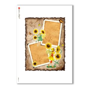 ALBUM-L-0076. Rice Paper album for decoupage.
