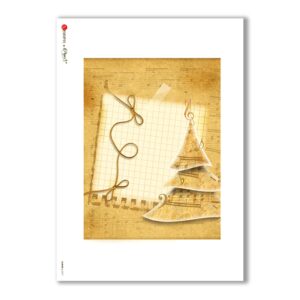 ALBUM-L-0077. Rice Paper album for decoupage.