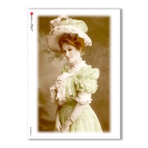 OLD-PHOTOS-0060. Victorian Rice Paper for decoupage.