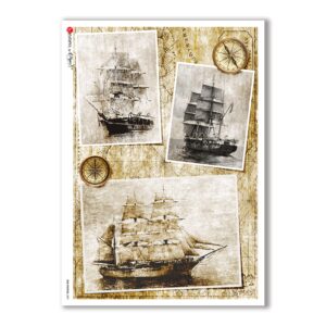 OLD-PHOTOS-0081. Victorian Rice Paper for decoupage.