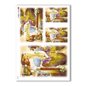 CULT-0053. Holy Rice Paper for decoupage.