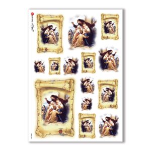 CULT-0057. Holy Rice Paper for decoupage.