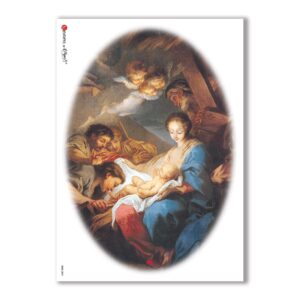 CULT-0067. Holy Rice Paper for decoupage.