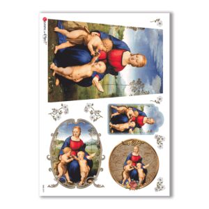 CULT-0075. Holy Rice Paper for decoupage.