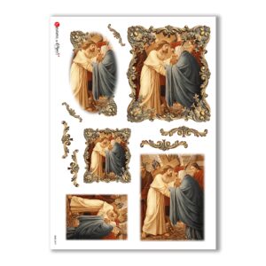 CULT-0079. Holy Rice Paper for decoupage.