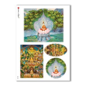 CULT-0082. Holy Rice Paper for decoupage.