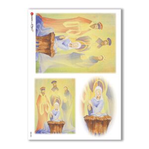 CULT-0084. Holy Rice Paper for decoupage.