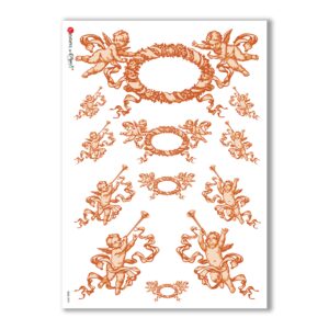 CULT-0090. Holy Rice Paper for decoupage.