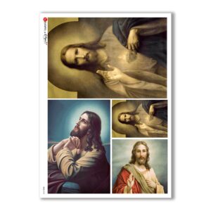CULT-0102. Holy Rice Paper for decoupage.