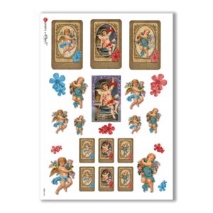 CULT-0105. Holy Rice Paper for decoupage.
