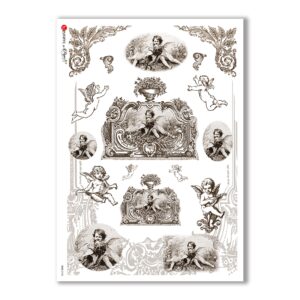 CULT-0106. Holy Rice Paper for decoupage.