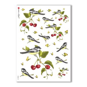 ANIMALS-0001. Animals Rice Paper for decoupage.