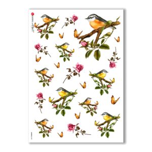 ANIMALS-0002. Animals Rice Paper for decoupage.