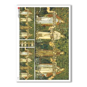 CULT-0110. Holy Rice Paper for decoupage.