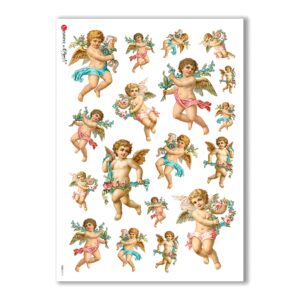 CULT-0111. Holy Rice Paper for decoupage.